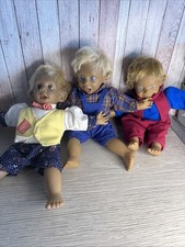 3 X Vintage 90s Dolls ~ Expressions