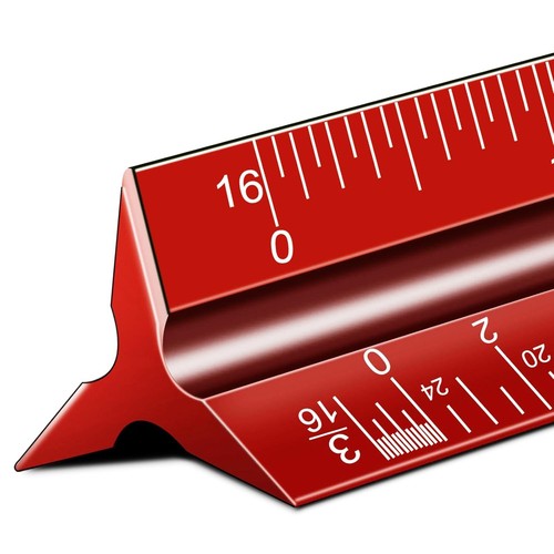 Architectural scale ruler - architectural,