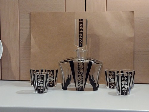 Karl palda art deco black - palda,