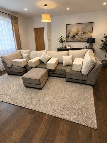 Luxury sectional u - luxury,