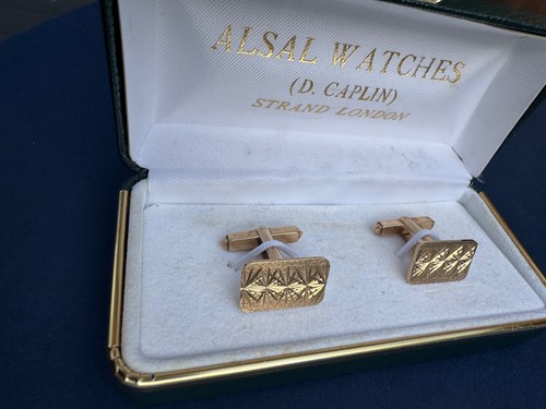 Mens vintage solid - mens, 9ct