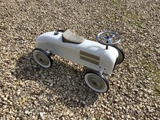 Vintage Style Classic Ride On Metal Toddler/Child/Kid Racing Car.