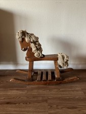 Vtg 1980’s Handmade Wooden