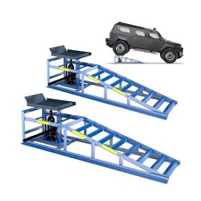 2 Heavy-Duty Car Ramps, 5-Ton