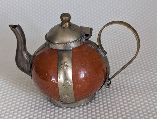 Vintage moroccan burnt - burnt, sienna