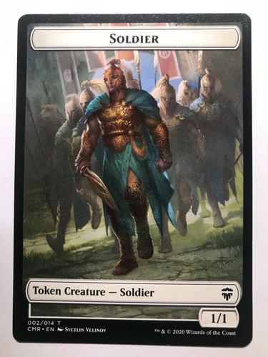 Soldier token - soldier,