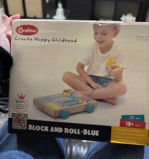 Toy Wooden Pull Along Trailer