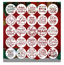 Aiex 25pcs christmas - christmas, stencils