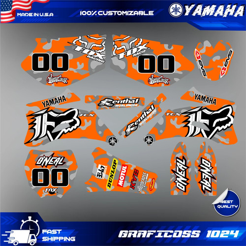 Yamaha yz250f yz450f graphics - yamaha,
