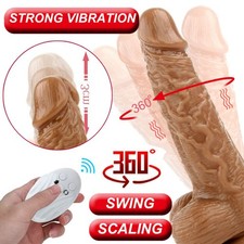 Realistic Thrusting Dildo