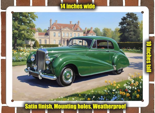 Metal sign 1951 - sign, bentley