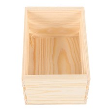 Miniature Wooden Milk Crate