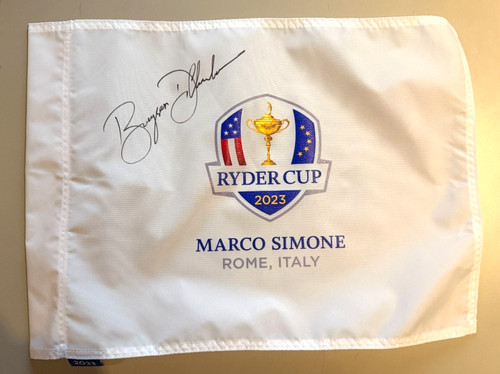 Bryson dechambeau signed - signed, golf