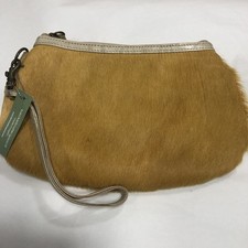 beck sondergaard Eelskin Purse New With Tags Golden Yellow