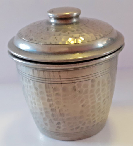 Small vintage pewter art - small,