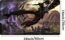 1 x MTG Table Playmat Featuring Rule Zones
