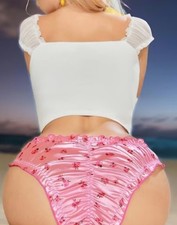 Very Sexy PINK Scrunch Bum