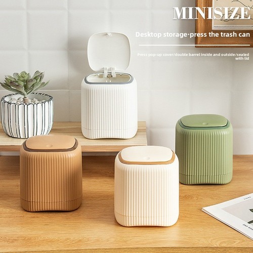 With lid garbage waste bin - with,
