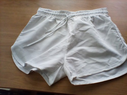 White swim shorts - white,