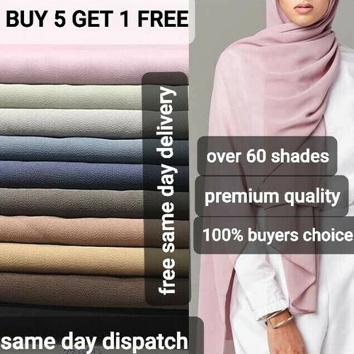 Chiffon hijabs premium quality - hijabs,