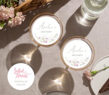 Personalised Wildflower Drinks