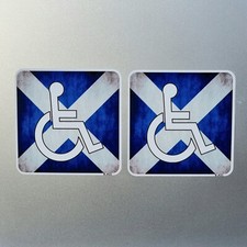 2x Scotland Scottish Flag