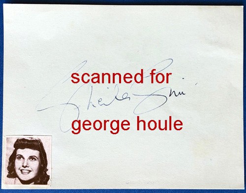 Sheila sim signed richard - sheila,