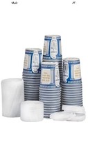 Amazing Goods [50 Pack] 10 Oz NEW YORK Paper Coffee Cups, Disposable Paper Coffe