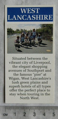 1989 information card west - 1989,