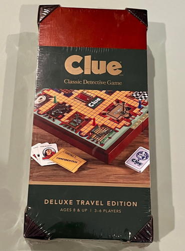 Clue deluxe travel edition - clue,
