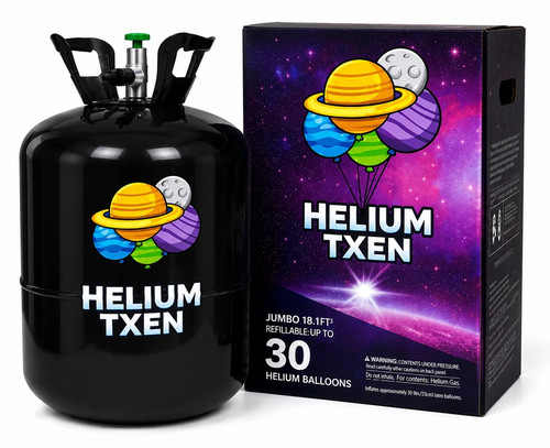 Disposable helium tank for - tank, 30