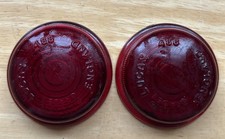 Landrover Lucas 488 size , Red Glass Lens Morris MG  Austin X2