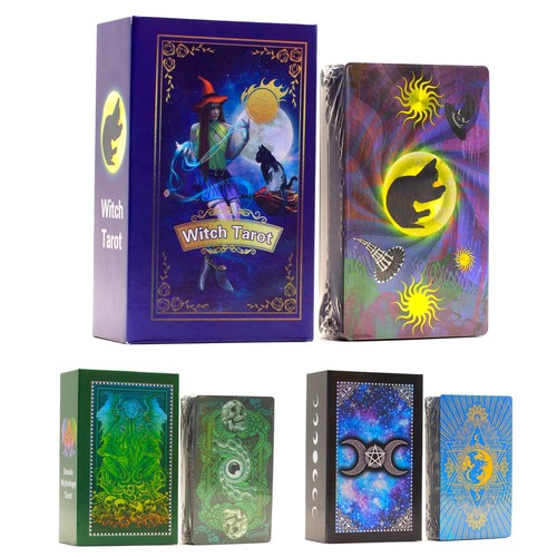 Deck pack foil tarot - deck, 78