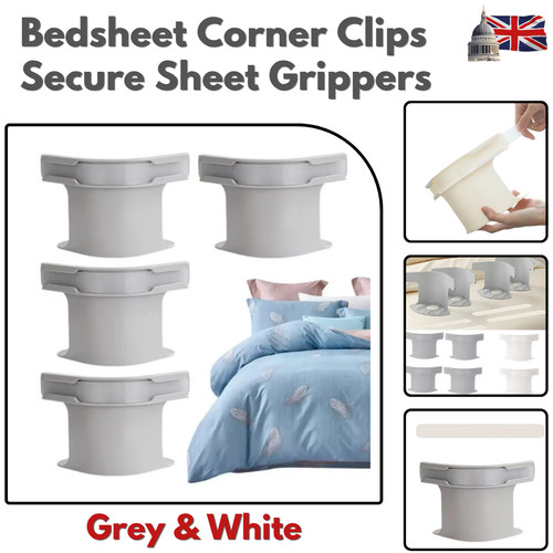 Pack bedsheet corner clips - pack,