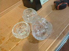 Small Cut Glass Crystal Vase