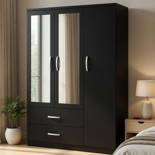 Assembled door mirrored - assembled,