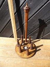 Antique wooden bar skittles - antique,