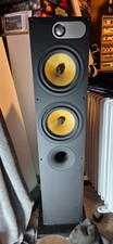 Bowers And Wilkins 683  Floor Standing Speakers In Calvados Wood Finish