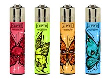 Colourful Skulls Butterflies