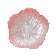 Flower Shaped Glass Plate