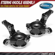 2x Front Axle Steering Knuckle