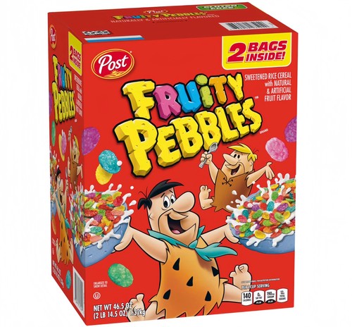 Fruity pebbles cereal - 2, pack