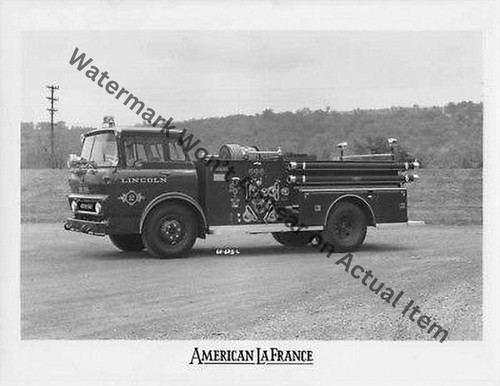 American lafrance fire truck - american,