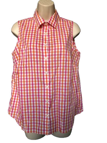 Lands end collared tank - lands',