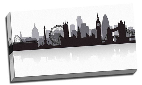 London city skyline silhouette - city,