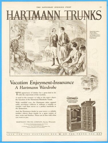 1926 hartmann steamer wardrobe - 1926,