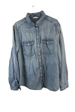 H&M Blue Denim Plain Long