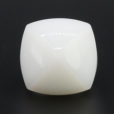 Baccarat ring crystal white