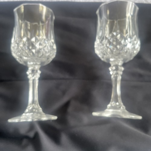 Vintage crystal glasses set - vintage,