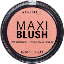 Rimmel London Maxi Blush Pigmented Powder Blusher, Third Base, 9 G